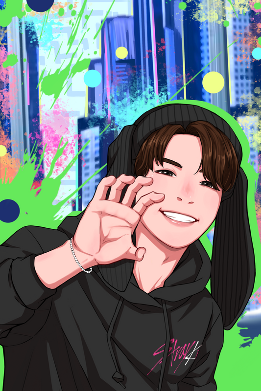 SKZ Maniac Print